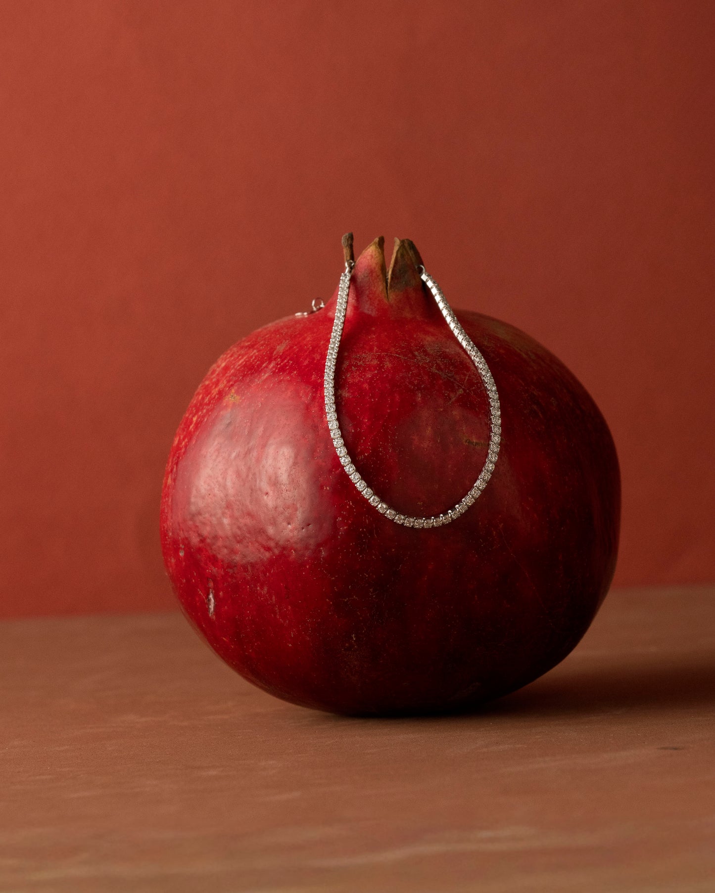 925 Ayar Gümüş Zirkon Taşlı Su Yolu Tennis Bileklik