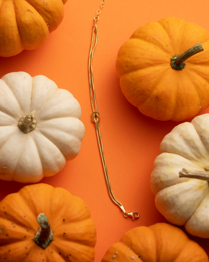 925 Ayar Gümüş Love Knot Bileklik - Aşk Düğüm Bileklik