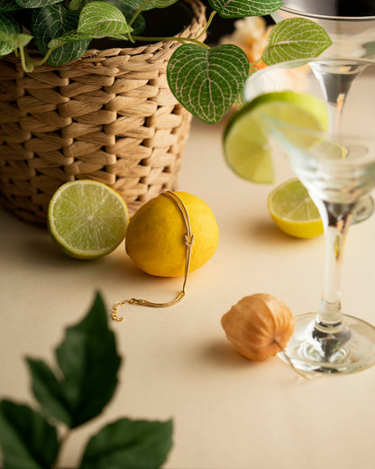 925 Ayar Gümüş Love Knot Bileklik - Aşk Düğüm Bileklik